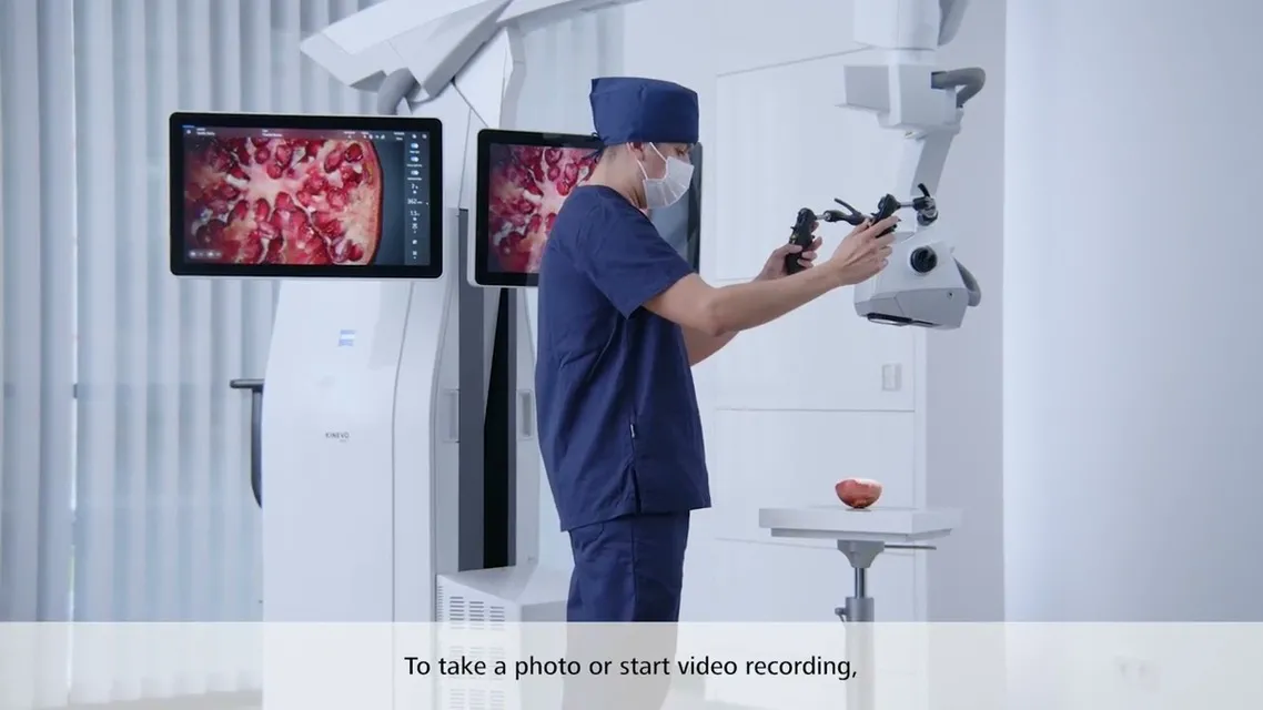 ZEISS KINEVO 900 S - Sistema Robótico de Visualización Quirúrgica